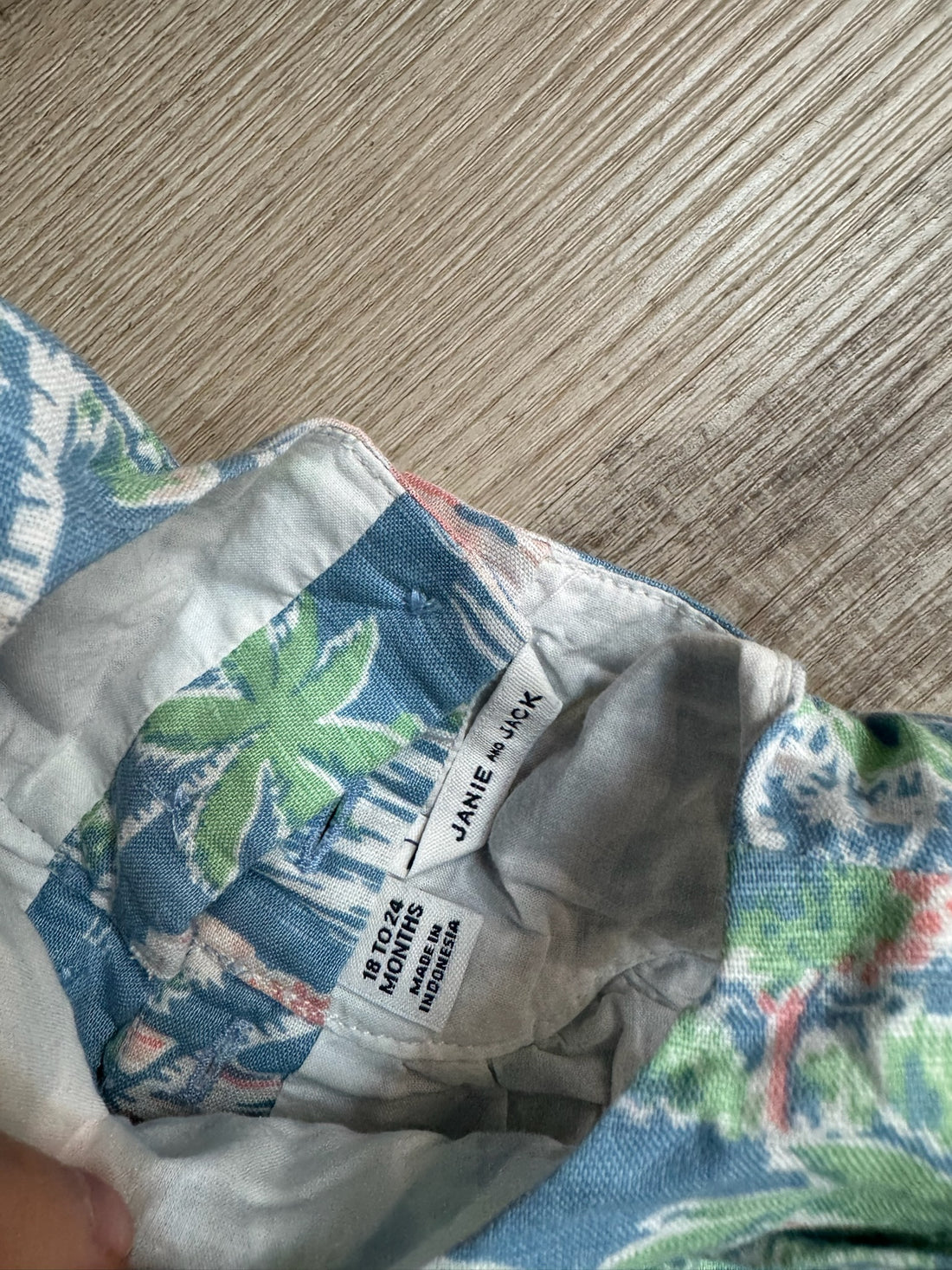 Janie & Jack Blue Island Dress