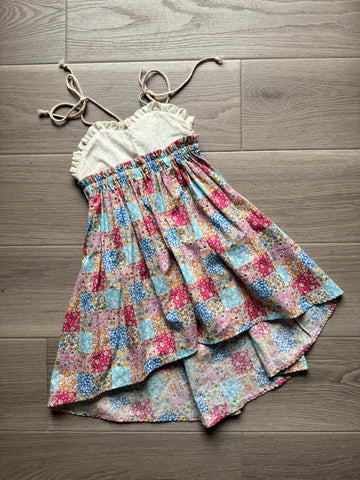 Le Petit Elle Patchwork Dress