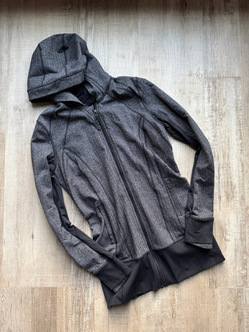 Lulu Daily Practice Grey Jacket
