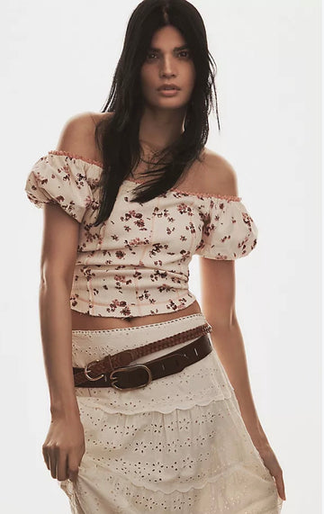 Anthropologie Floral Top - NEW