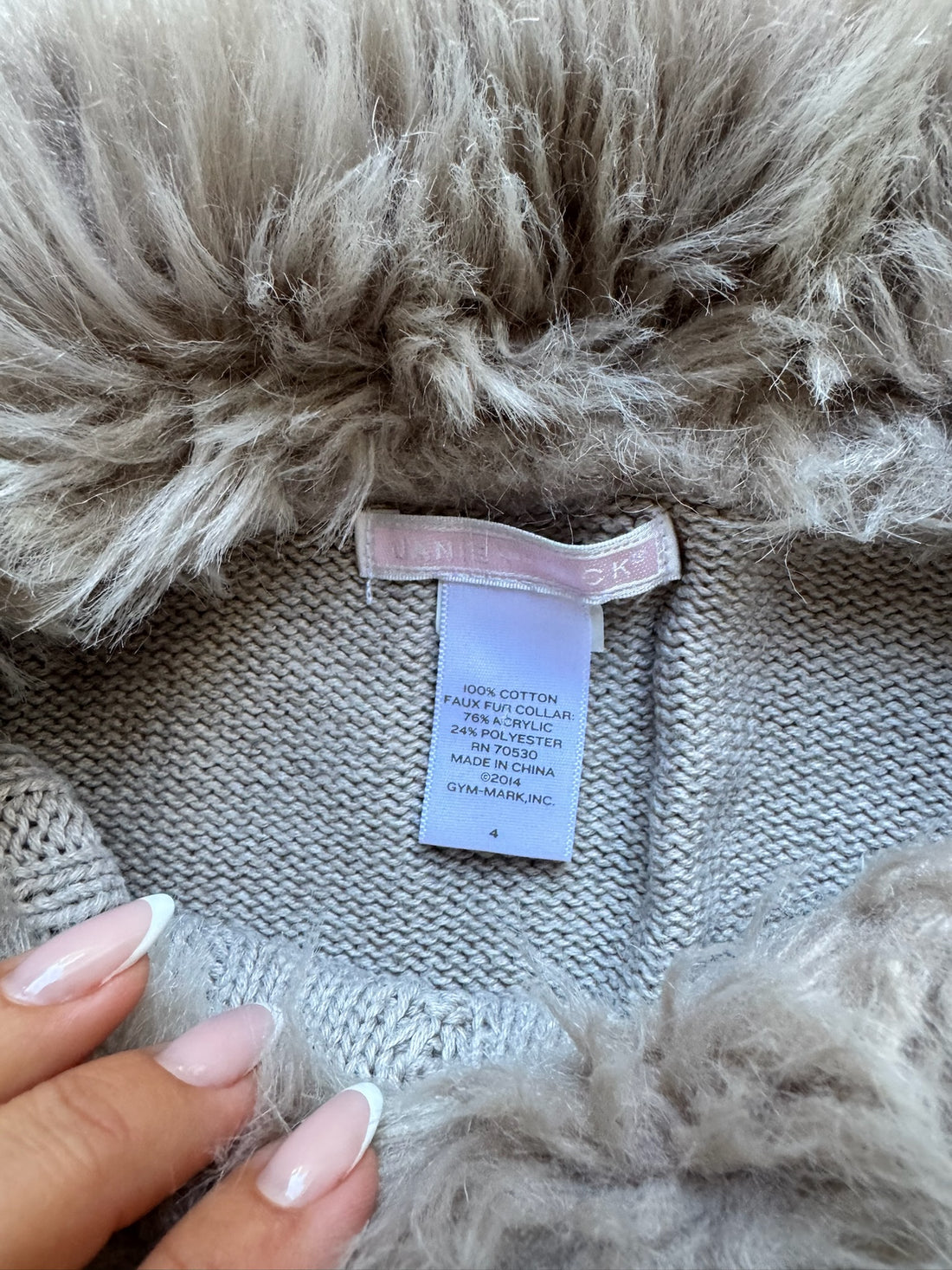 Janie & Jack Knit Poncho