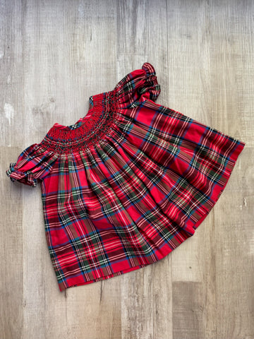 Boutique Plaid Christmas Dress