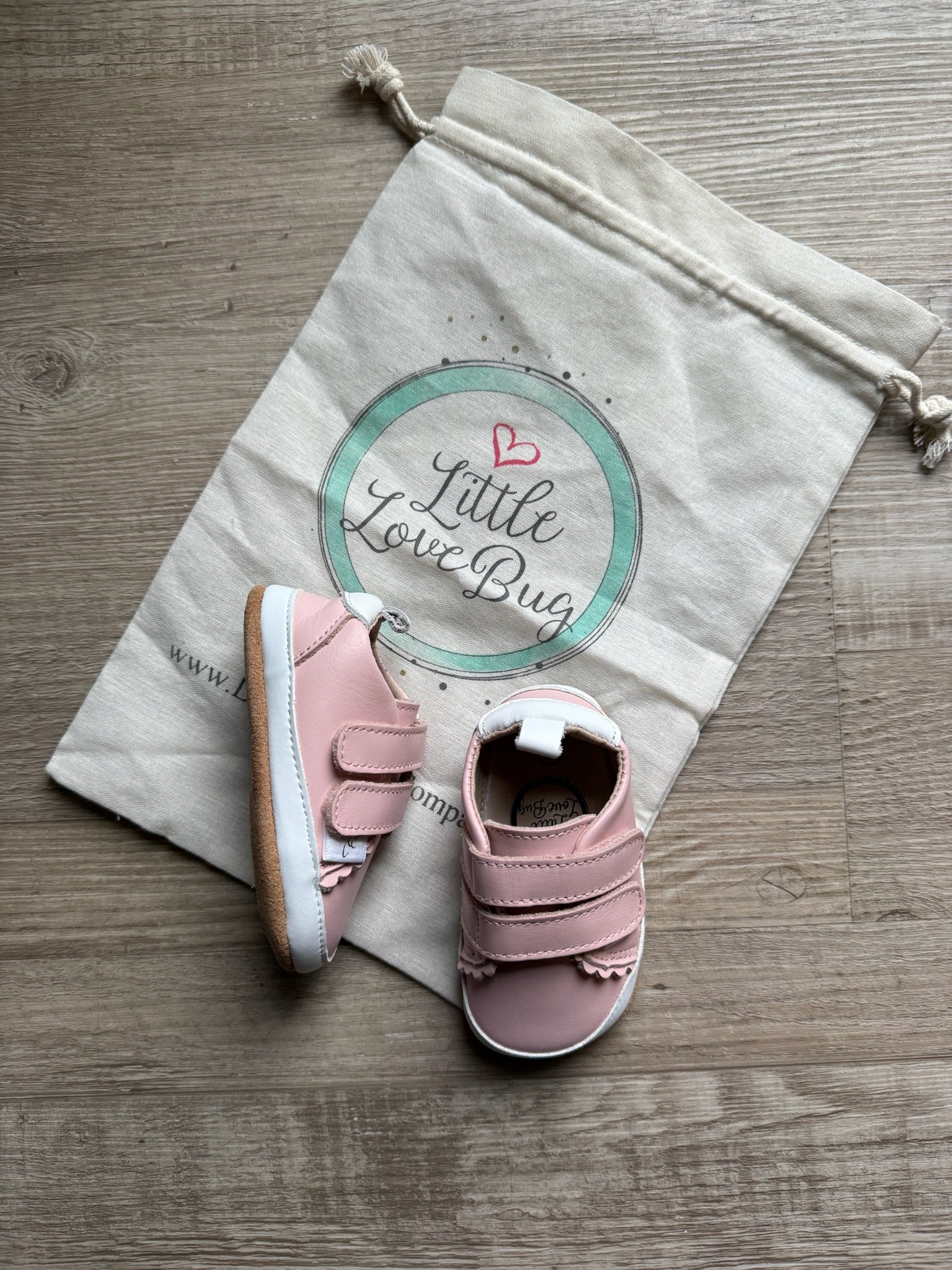 Little Love Bug Pink Shoes