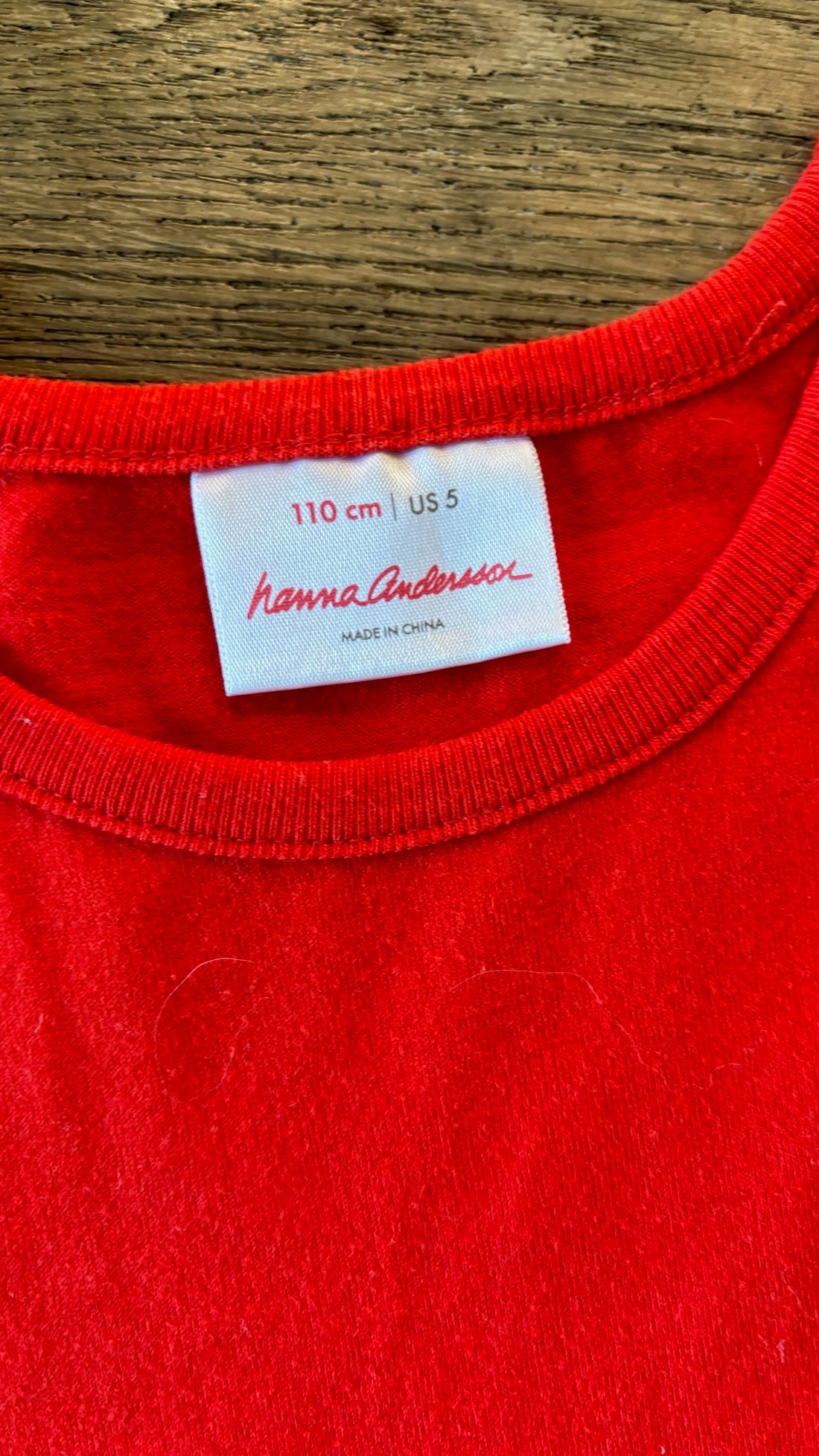 Hanna Andersson Red/Striped Dress