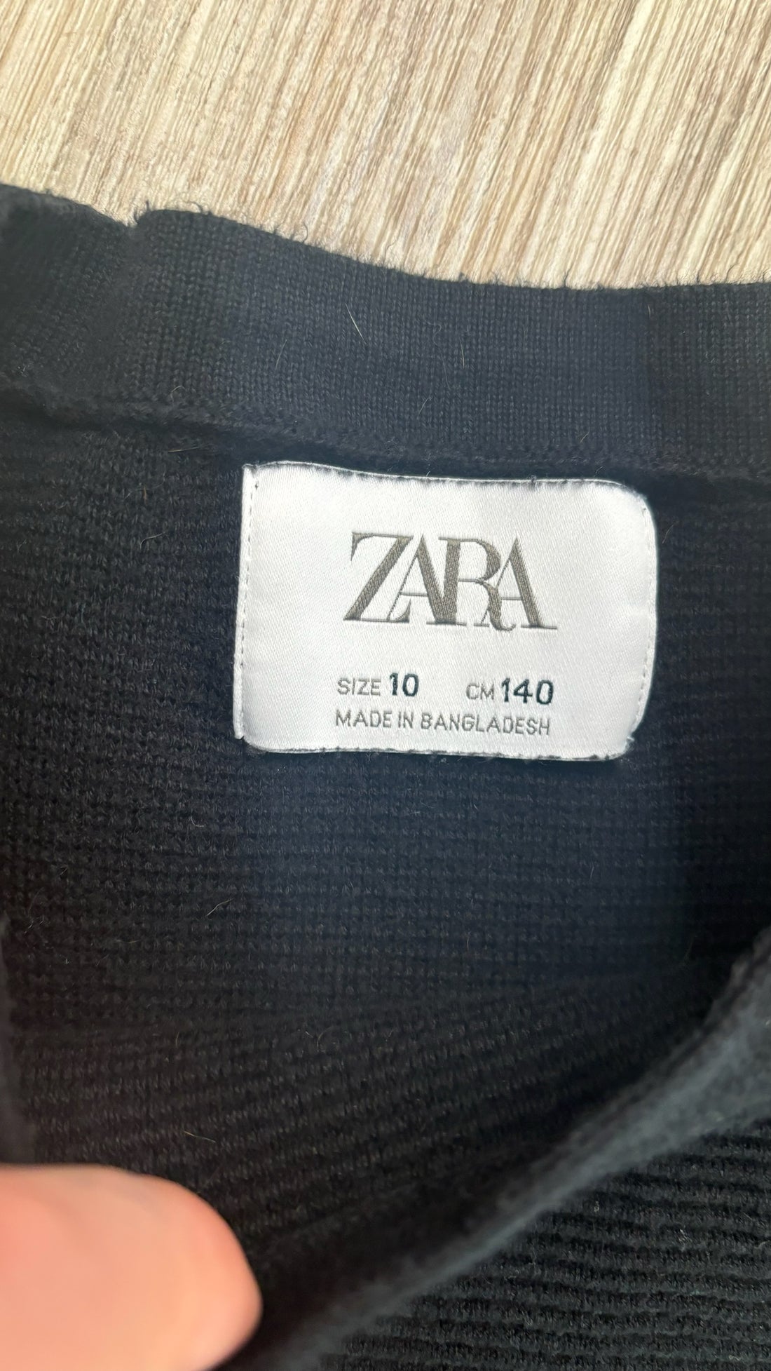 Zara Black Sweater