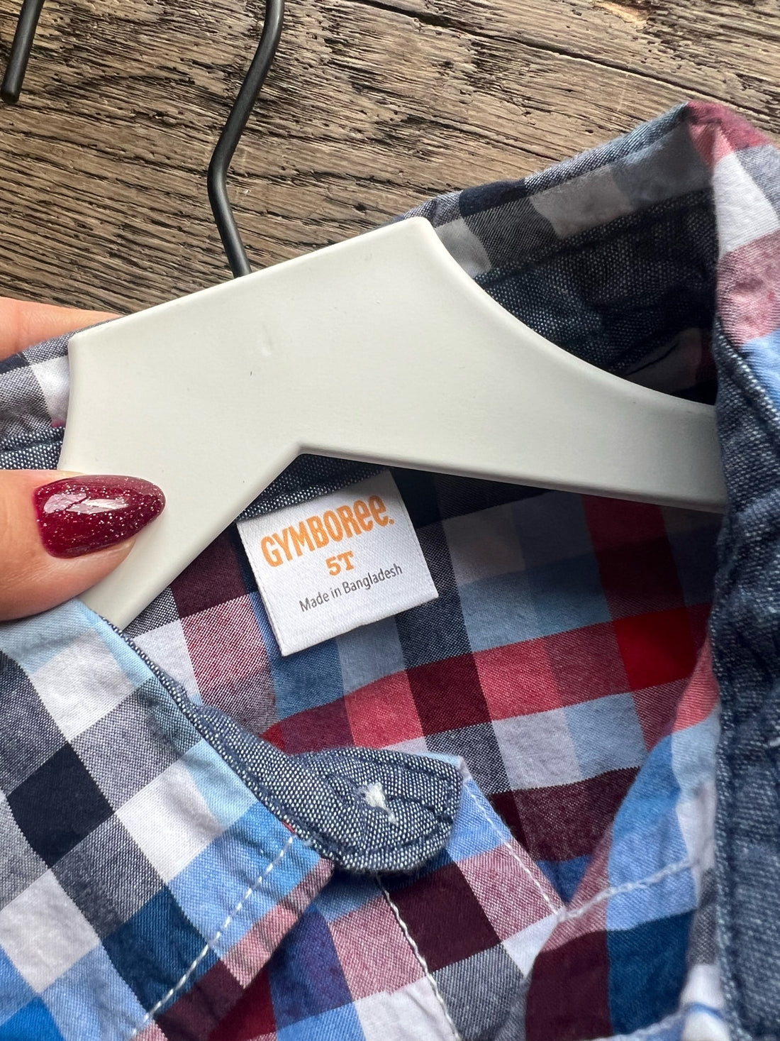 Gymboree Plaid Top