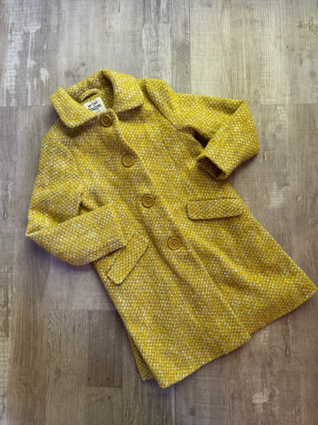 Mini Boden Mustard Coat