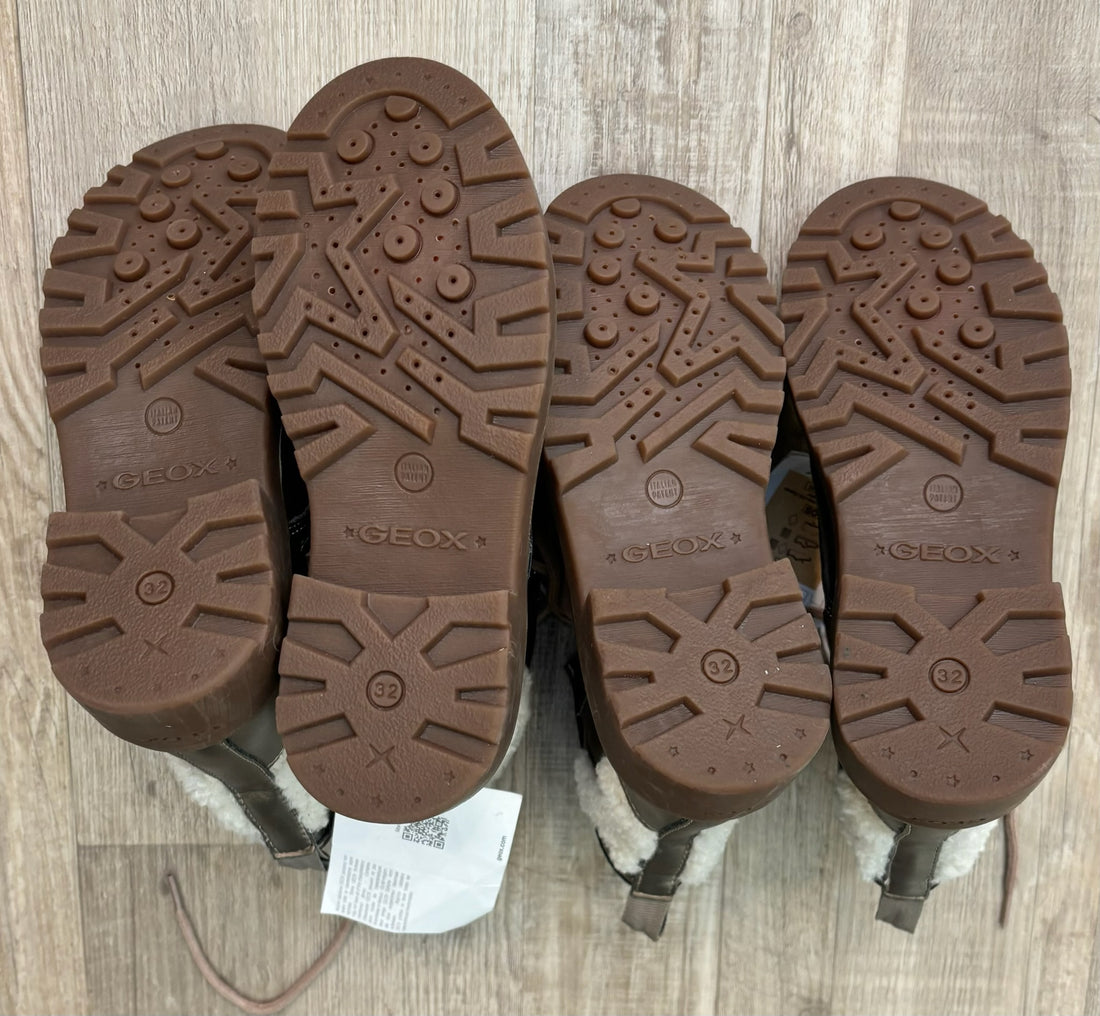 Geox Gold Boots - NEW
