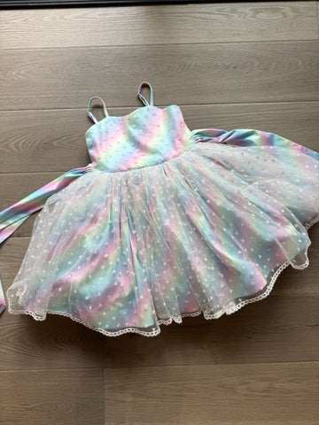 Wild Lilies Pastel Rainbow Dress