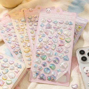 Aurora Bonbon Sparkling Stickers