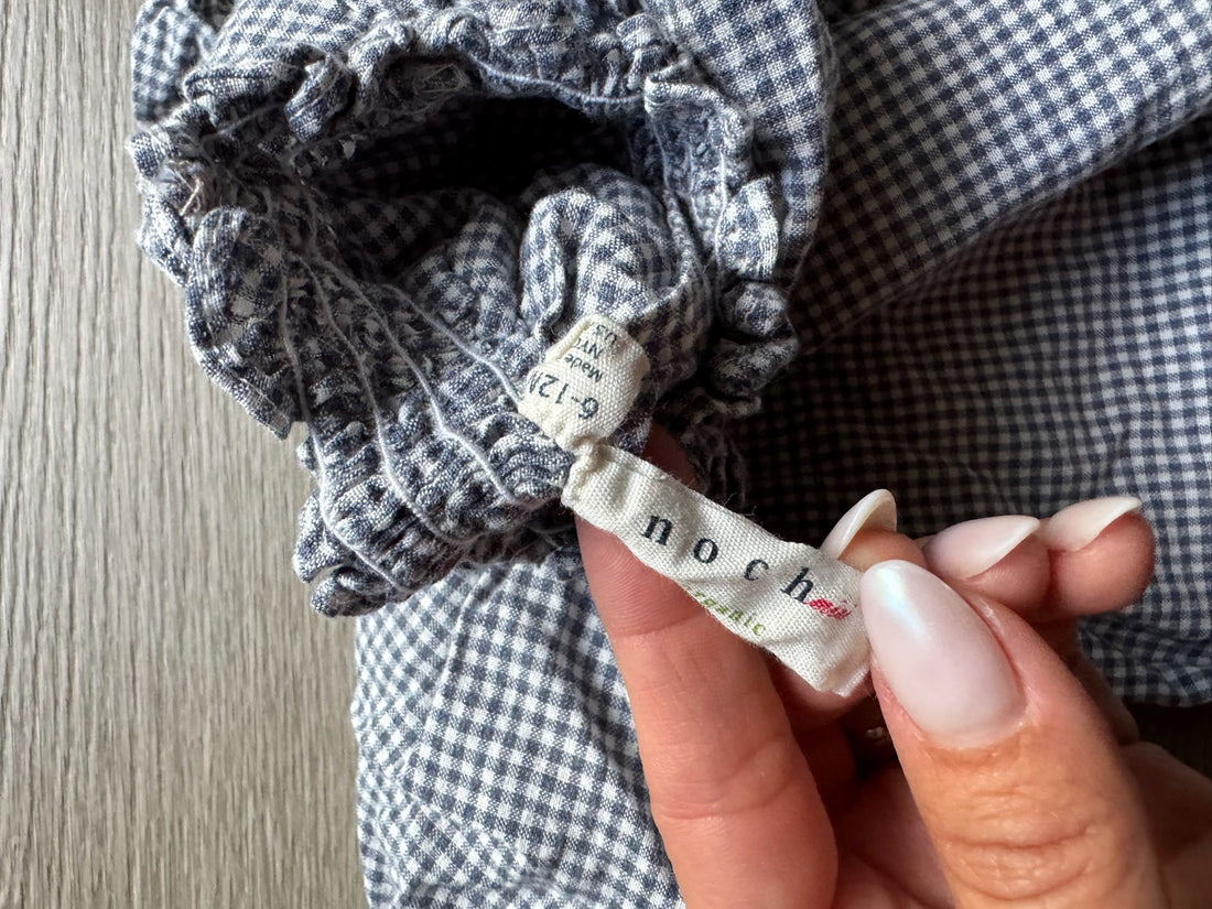 Noch Gingham Romper