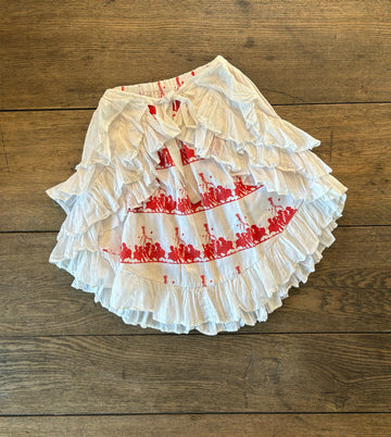 Paper Wings White Skirt