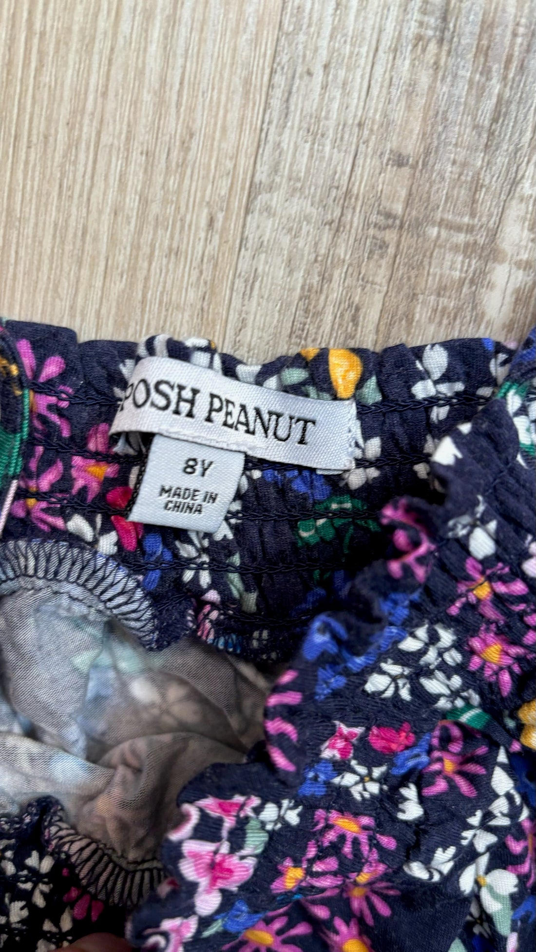 Bamboo Navy Floral Jumper