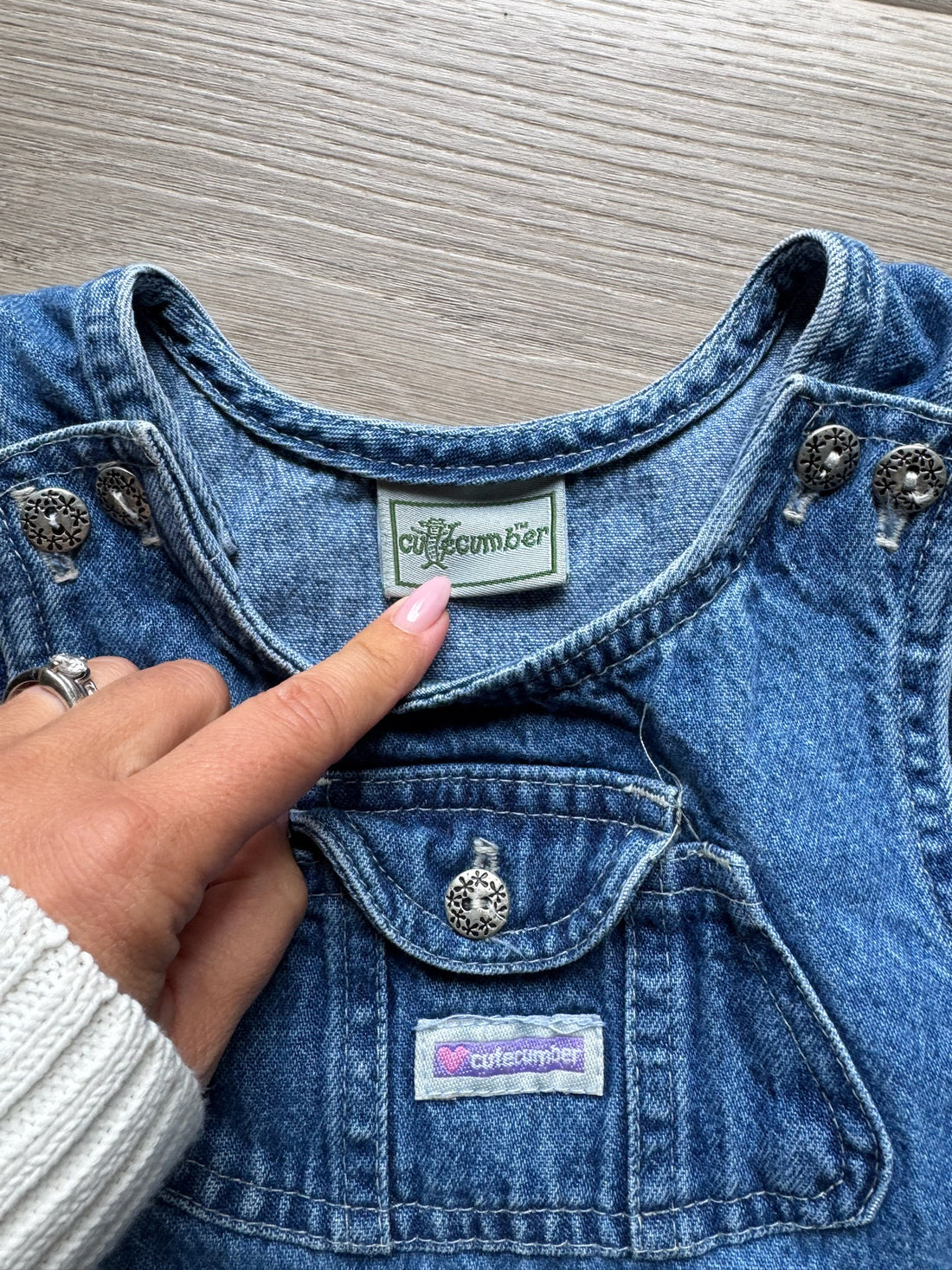 Cutecumber Vintage Jean Dress