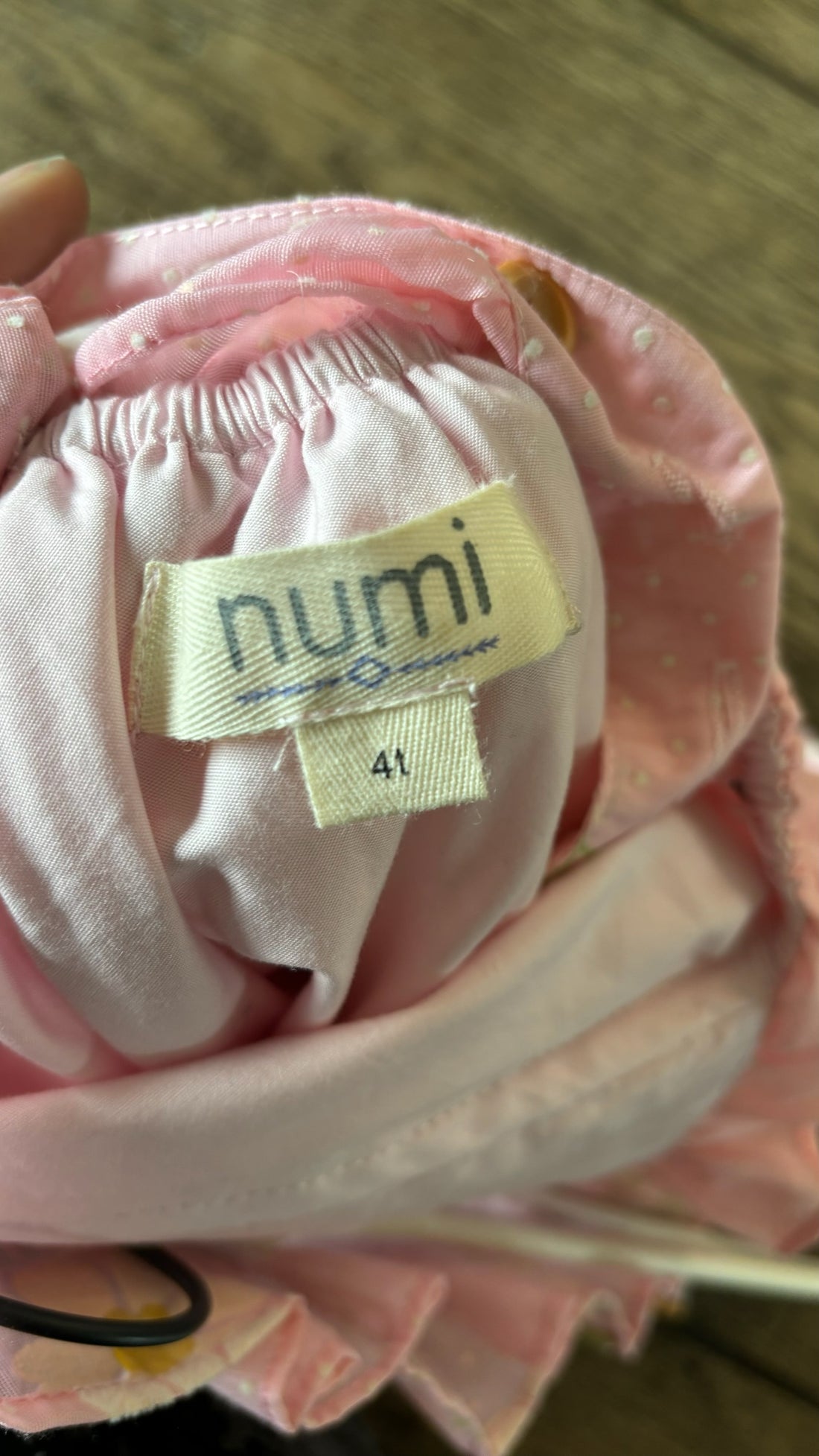 Numi Pink Daisy Pinafore