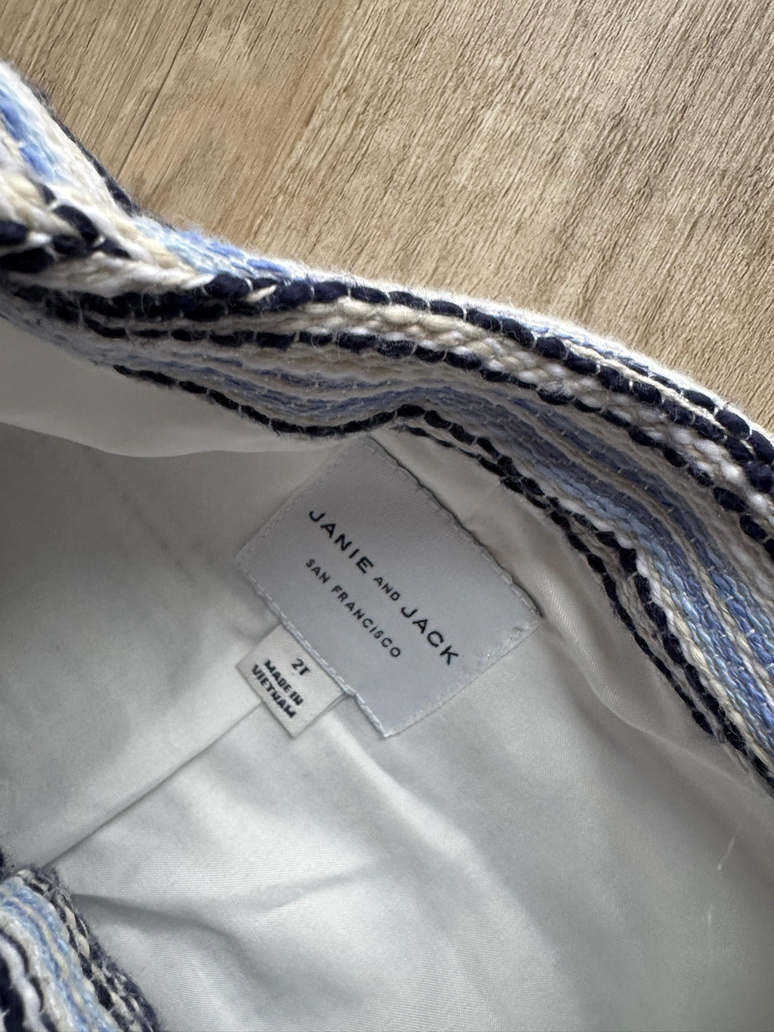 Janie & Jack Navy Tweed Dress & Jacket