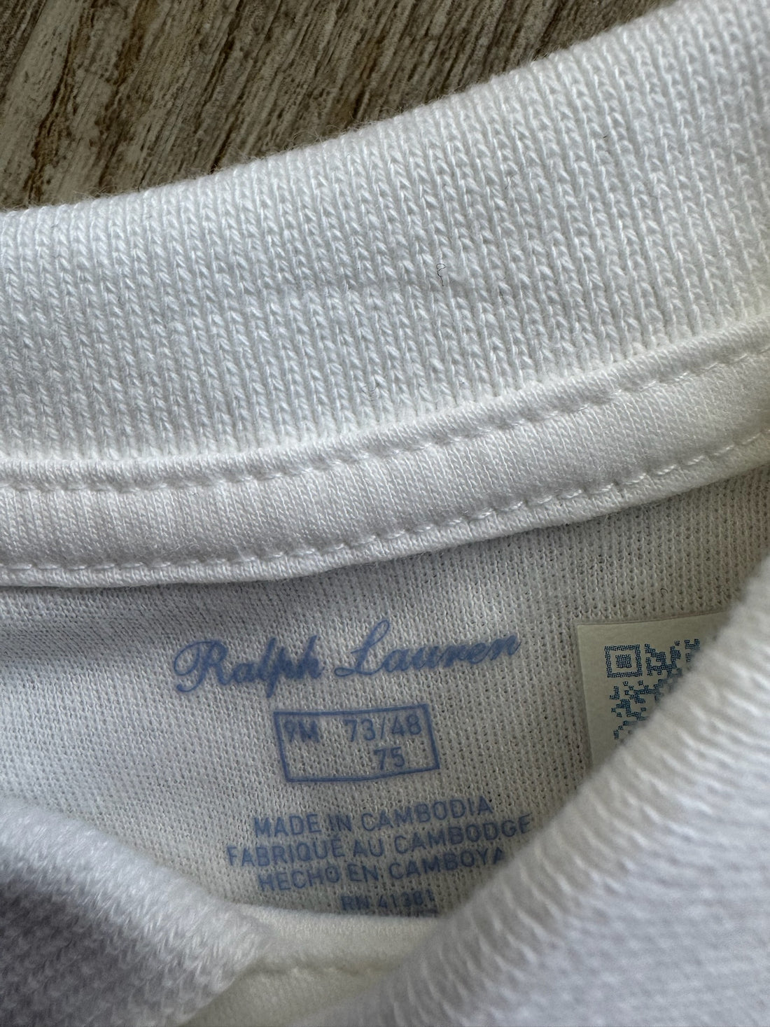 Ralph Lauren White Polo