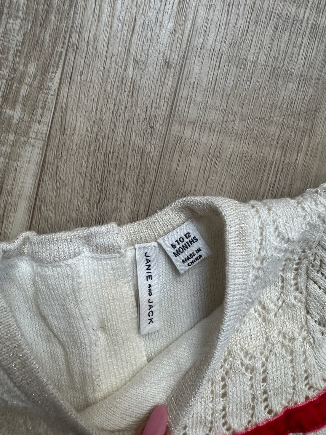 Janie & Jack White Sweater Dress