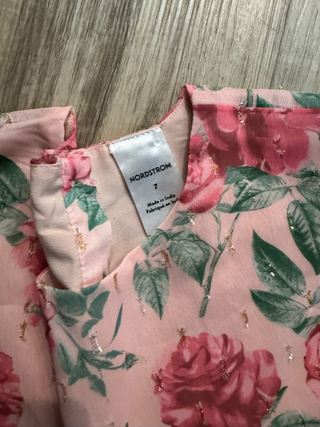 Nordstrom Pink Floral Dress