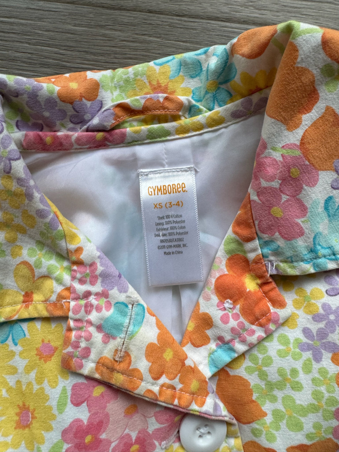 Gymboree Floral Jacket