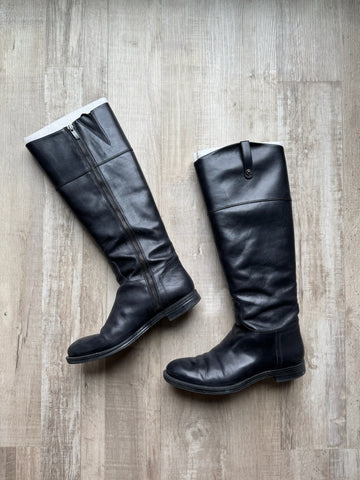 Enzo Angiolini Leather RidingBoots