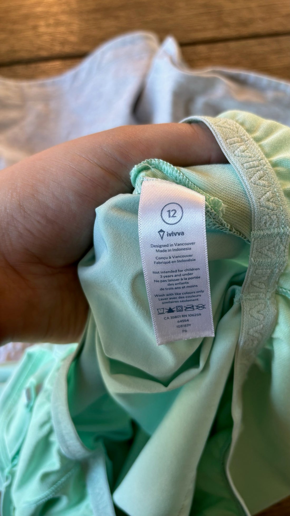 Ivivva Green/Grey Romper