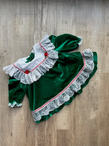 Allison Rose Vintage Green Dress