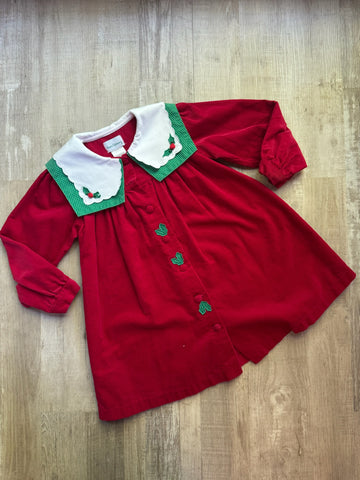 Rare Edition Vintage Holly Christmas Dress