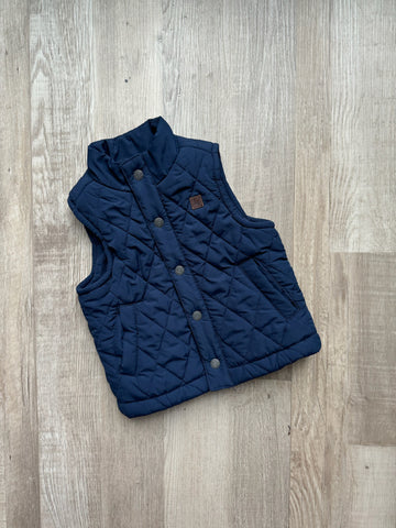 Janie & Jack Navy Vest