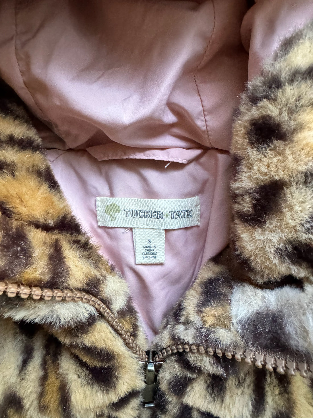 Tucker & Tate Leopard Print Coat