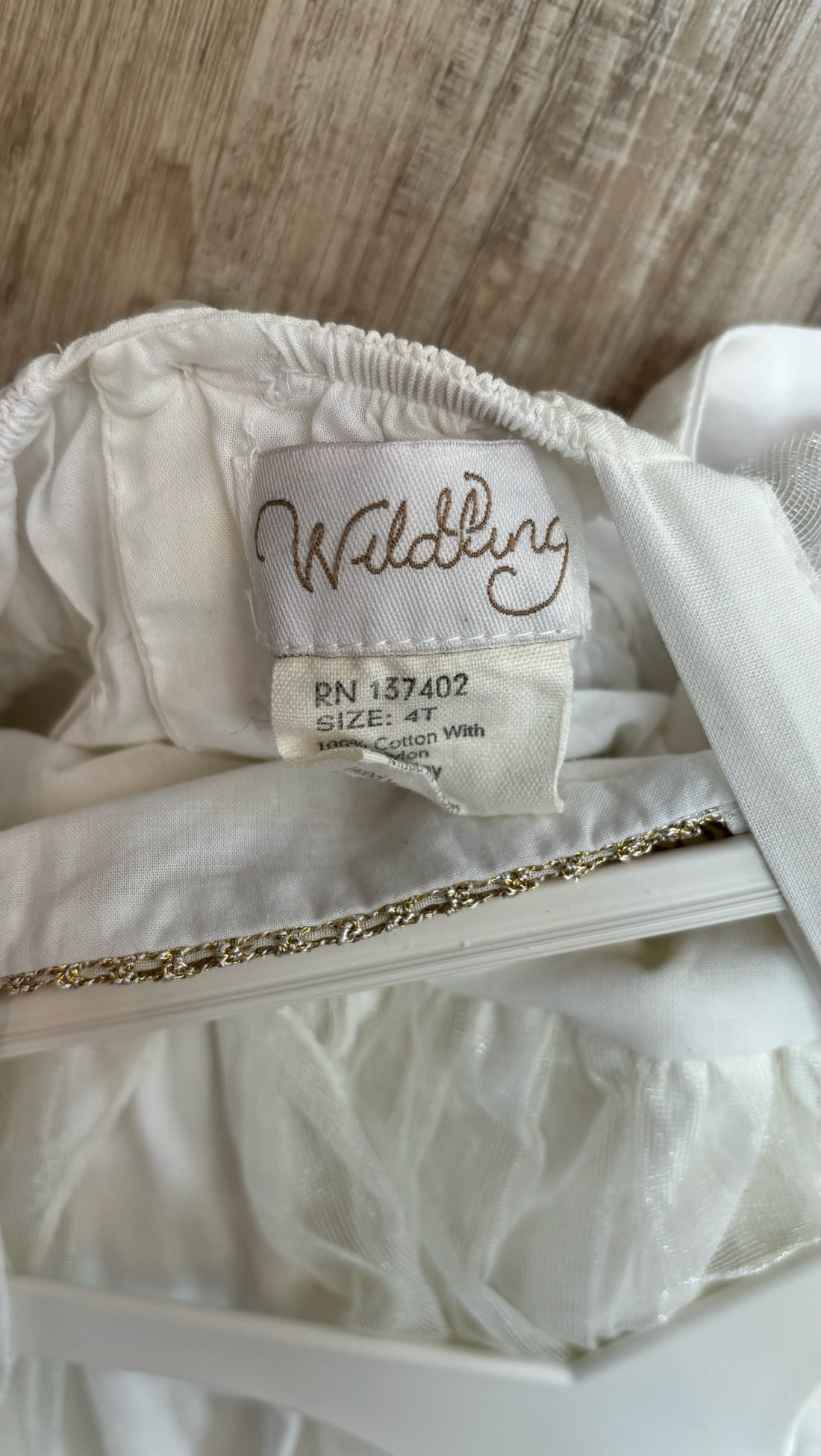 Wildling White Tulle Maxi Dress