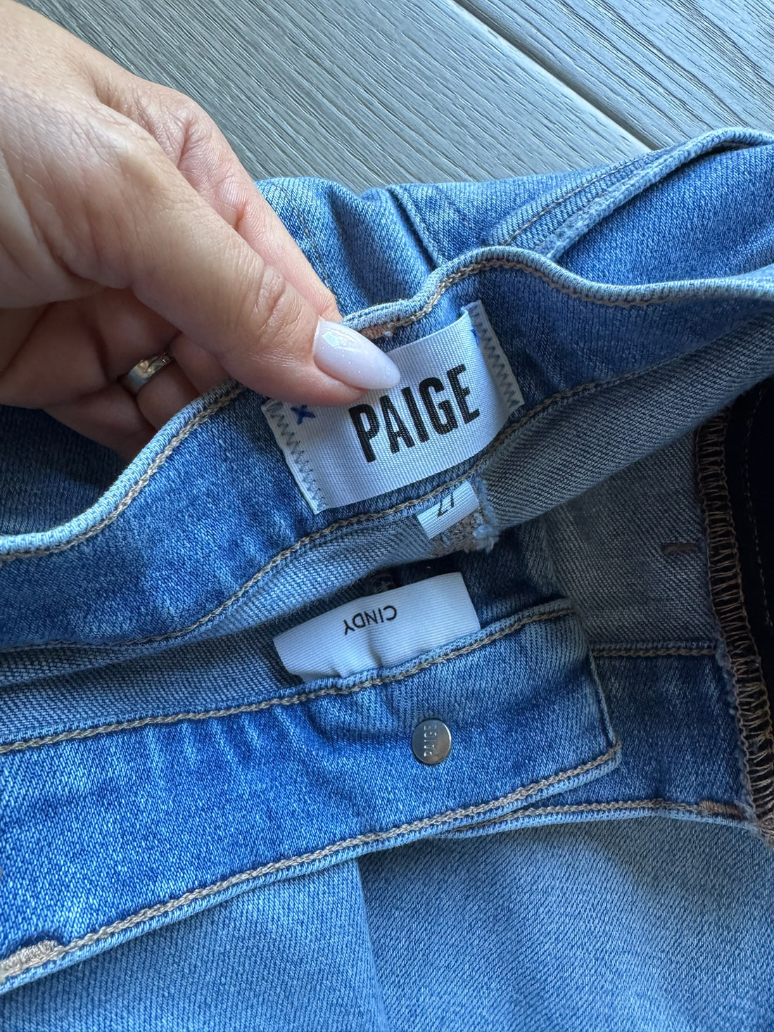 Paige Maternity Cindy Jeans