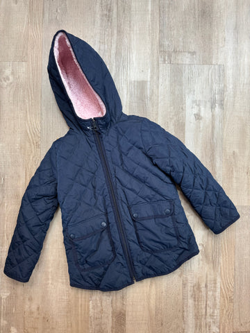 CrewCuts Navy Quilted Coat