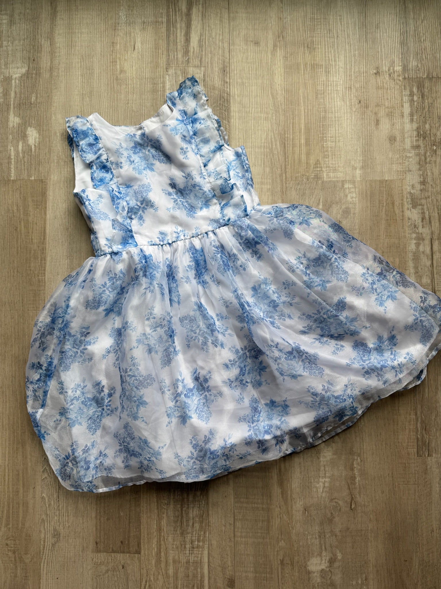 Pippa & Julia Blue Floral Dress