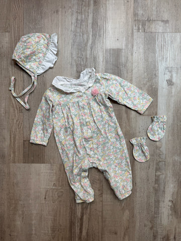Boutique Floral Sleeper Set