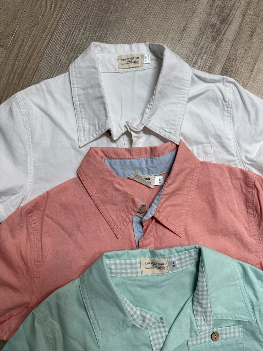 Sawyer & Finn Short Sleeve Button Down