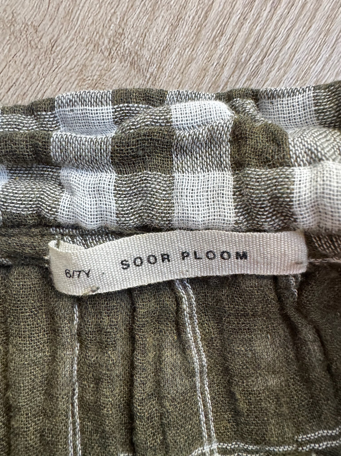 Soor Ploom Checkered Top