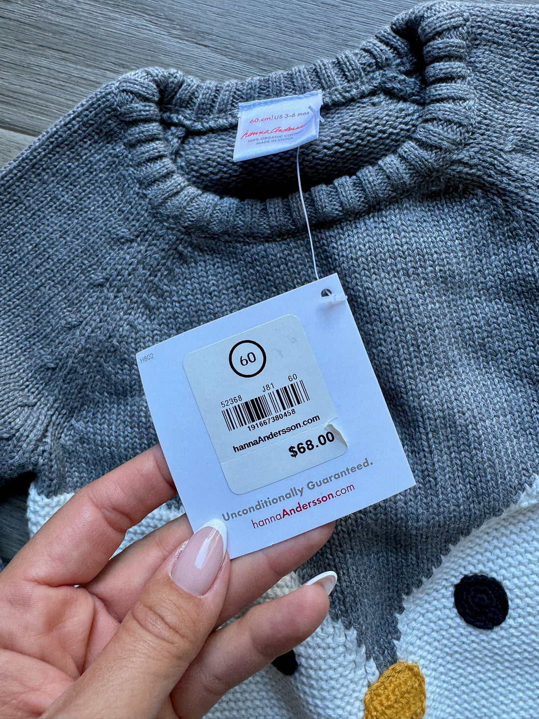 Hanna Andersson Grey Knit Set - NEW