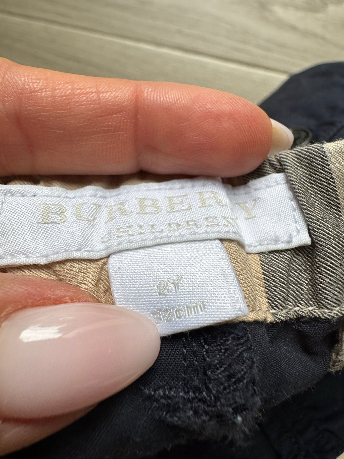 Burberry Navy Pants