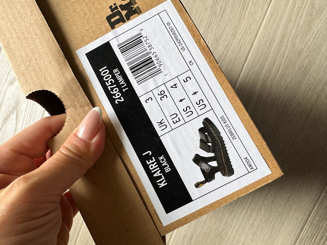 Dr Marten Black Sandals - NEW