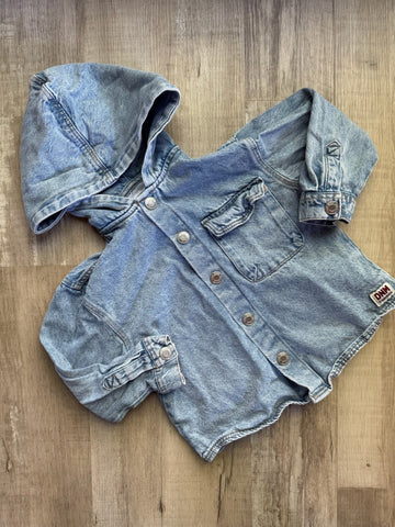 Zara Denim Button Down Jacket