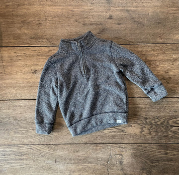 Gap Gray Half Zip Pullover