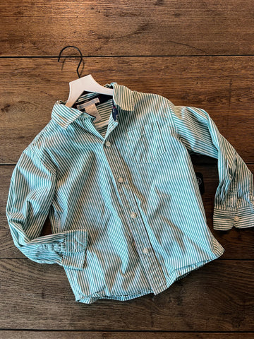 Janie & Jack Stripe Button Down