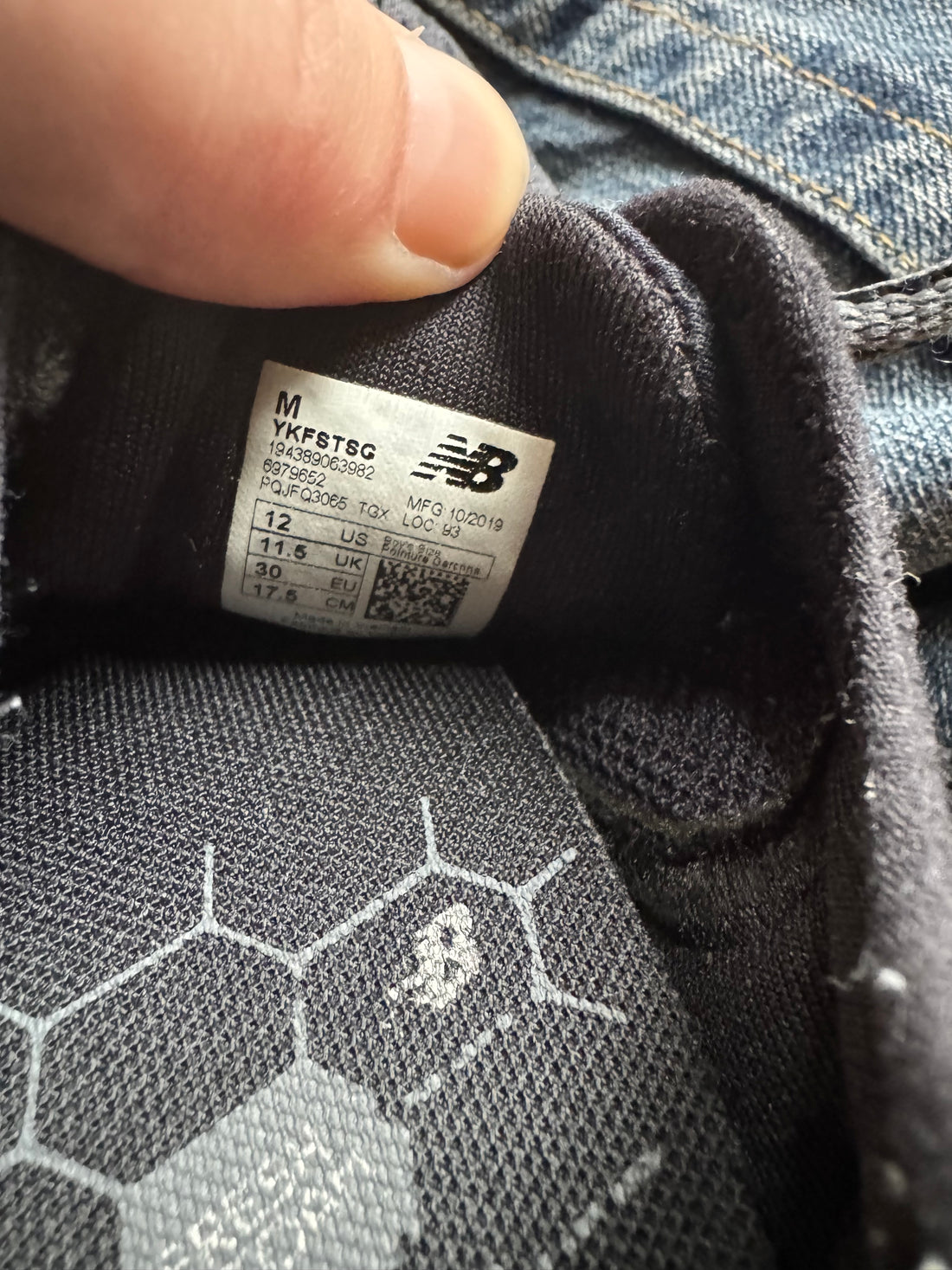 New Balance Black Sneakers