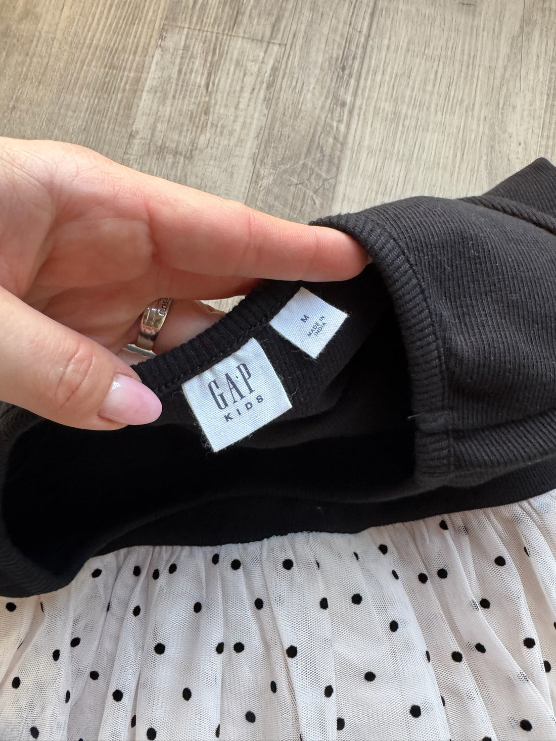 Gap Tulle Polka Dot Dress