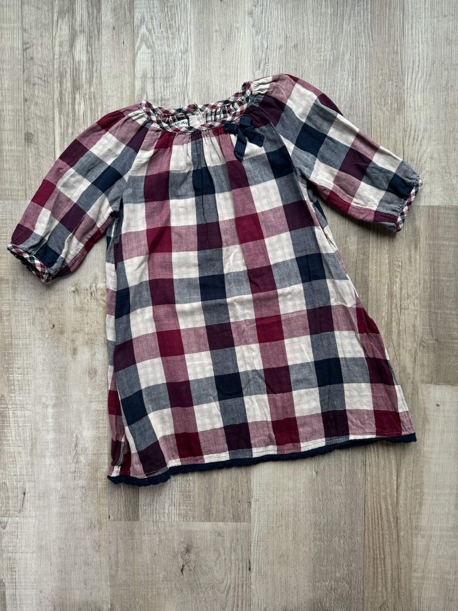 Next Buffalo Plaid Dress