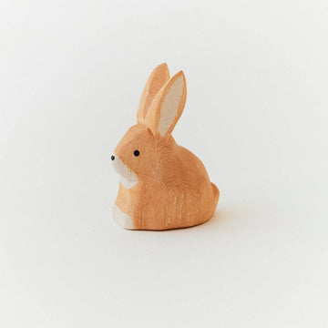 Painted Wooden Bunny