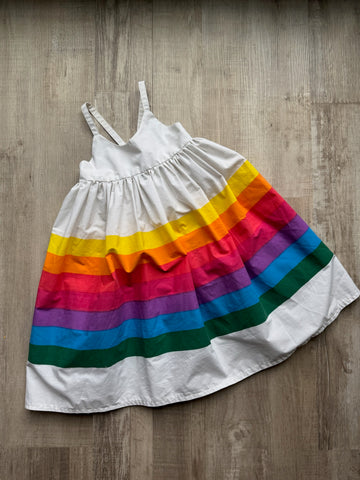 Rebelapathy Vintage Fabric Rainbow Dress