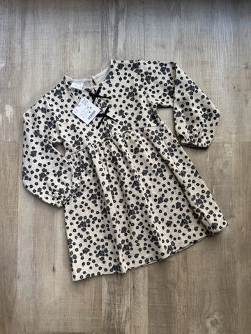 Zara Black Flower Dress - NEW