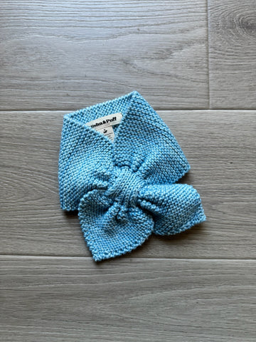 Misha & Puff Blue Scarf